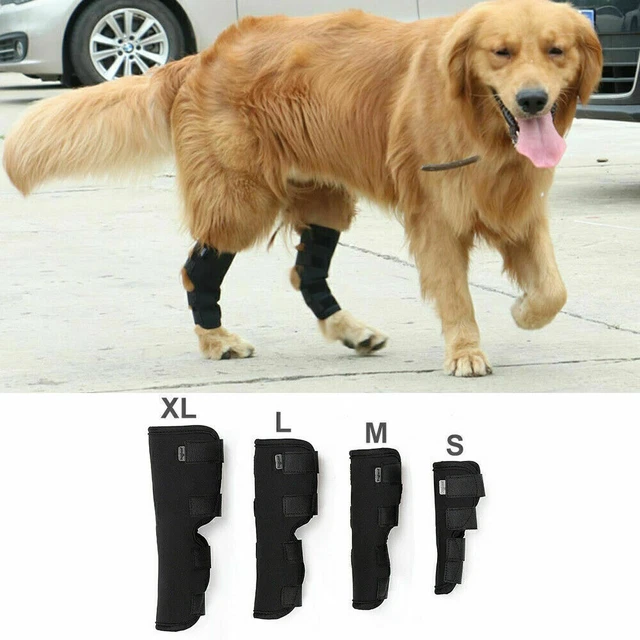 ·Dog Anti-licking Leg Wrap Teddy Leg Brace Canine Foot Covers Compression Guard