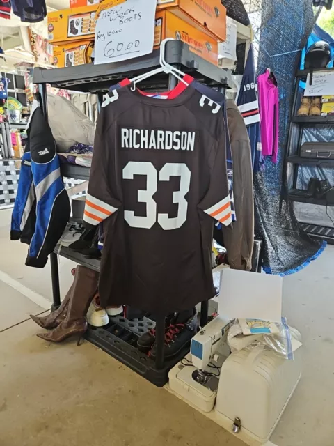 Cleveland Browns Jersey Mens  X Large Trent Richardson Brown Nike