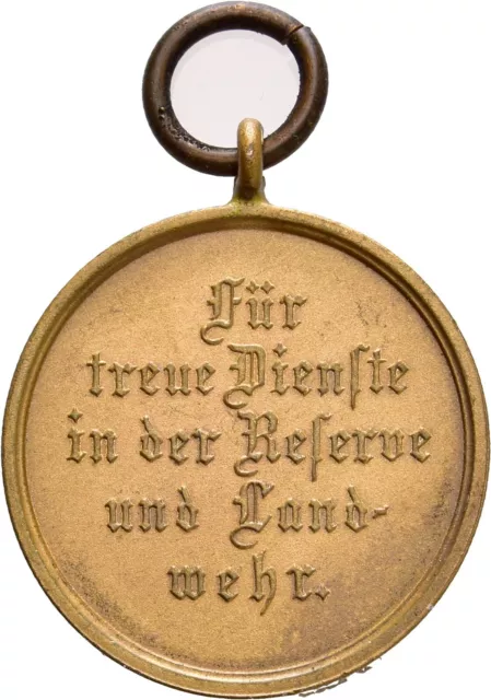 Künker: Medaille, Landwehr Dienstauszeichnung o.J.