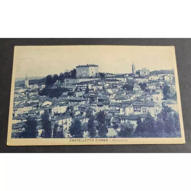 Cartolina Castelletto d'Orba - Panorama