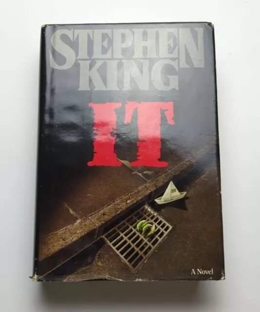 IT By Stephen King First Edition 1st Printing Hardcover Viking 1986