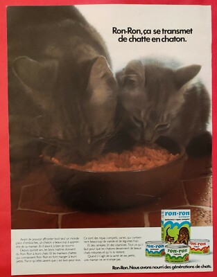 Publicite Ron Ron Pate Boite Bonheur Chat De 1966 French Ad Pub Vintage Food Cat Eur 6 00 Picclick Fr Publicite Ron Ron Pate Boite Bonheur Chat De 1966 French Ad Pub Vintage Food Cat Eur 6 00 Picclick Fr