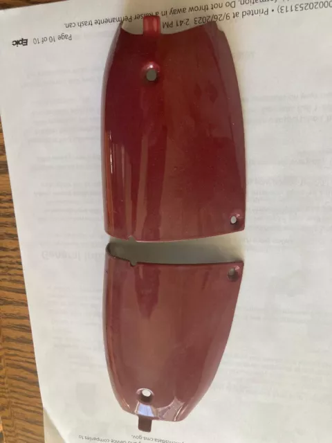 cessna wing tip light shield good condition as removed from 182N 1971