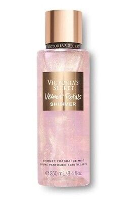 Pétalos de terciopelo Victorias Secret niebla fragancia brillante 250 ml y 2 esmaltes de uñas GRATIS