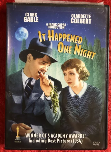 It Happened One Night, (DVD, 2008) [1934] Clark Gable - Claudia Colbert