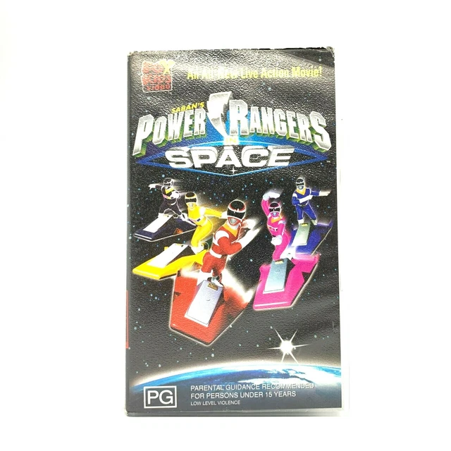 Power Rangers In Space 1998 SABAN'S POWER RANGERS In Space (VHS) 1998 Movie 1999 20th Century Fox £ ...