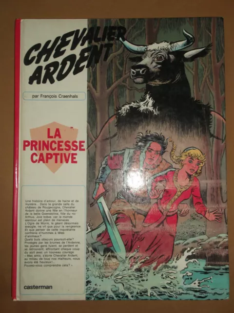 Bd Chevalier Ardent La Princesse Captive 1978