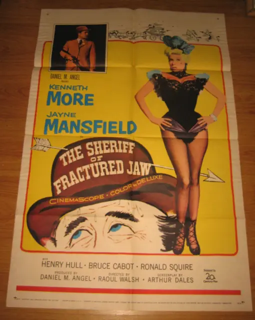 The Sheriff of Fractured Jaw Original 1sh Movie Poster