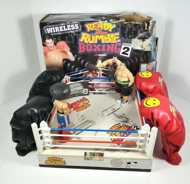 Wireless Ready To Rumble Boxing Round 2 Midway NOT WORKING Electronic Game Rare