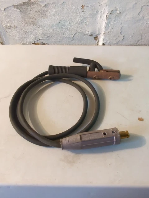 Welding Cable #2 with 200A Electrode Holder Tweco End 6' - 600V USA Weldskill