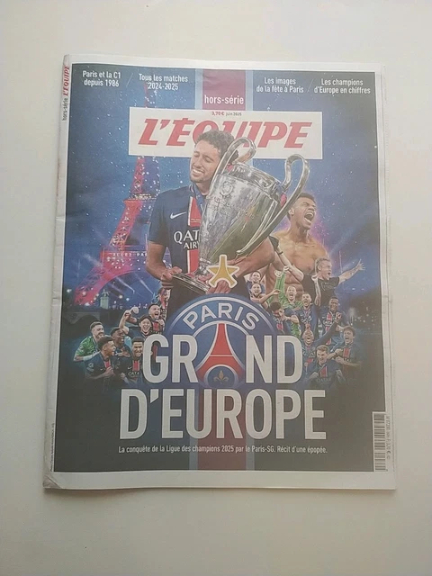 Hors Série collector journal L'Equipe Grand d'Europe - Livres