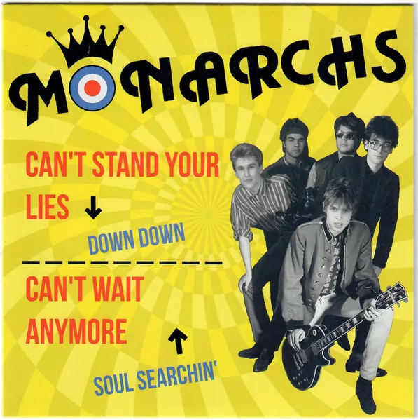 MONARCHS-Can't stand your lies 7" EP (Garage Mod) MINT