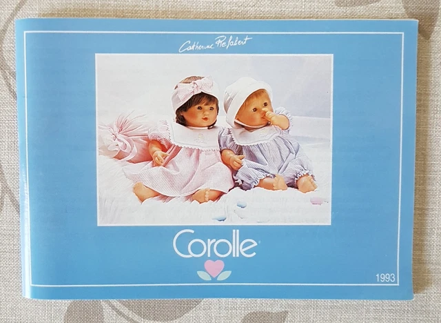 POUPEE COROLLE SIGNE catherine refabert de 1992 jamais servie signe