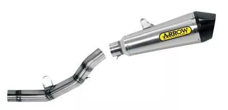 Kit Exhaust Arrow Muffler X-KONE + Mid Pipe Kawasaki Z 800 E '13/15 (72 kW)