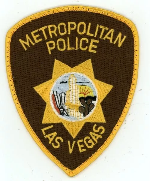 Nevada Nv Las Vegas Metropolitan Police Nice Shoulder Patch Sheriff