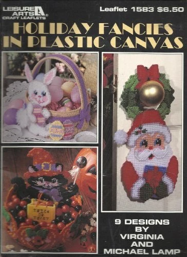 HOLIDAY FANCIES IN PLASTIC CANVAS (CROSS STITCH, By Virginia Lamp & Michael Lamp