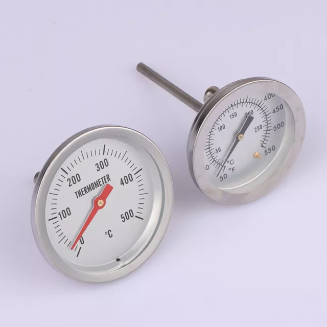 BBQ Bimetal Thermometer Meter Food Cooking Meat Gauge Kitchen Tools 0-500℃