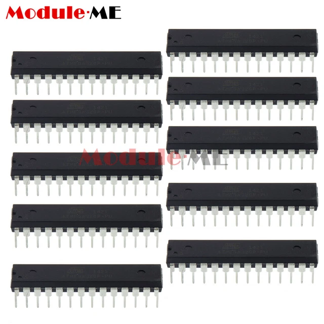 ATMEGA328P-PU Microcontrollore Con Bootloader Per Arduino UNO R3 – Lotto Da 1/2/5/10 - Foto 2