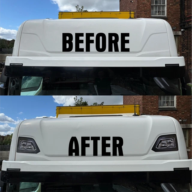 SCANIA Truck Cab Front Badge Decal - New Generation 2017-2025 - Choose Your Color!