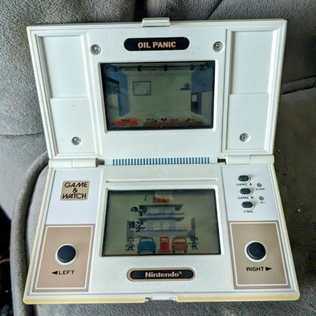 Nintendo Game and Watch - Oil Panic 1982 - Multiscreen - great working condition