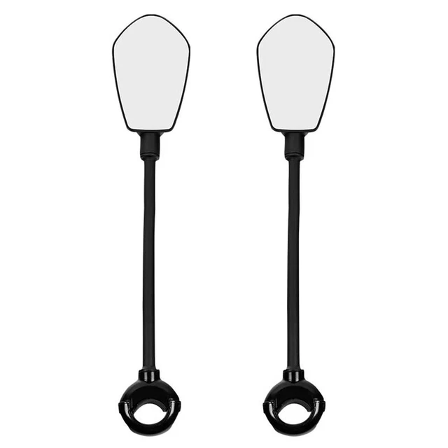 Handlebars Mirrors Road Bike Bicycle Mirror 2pcs High-definition Glass