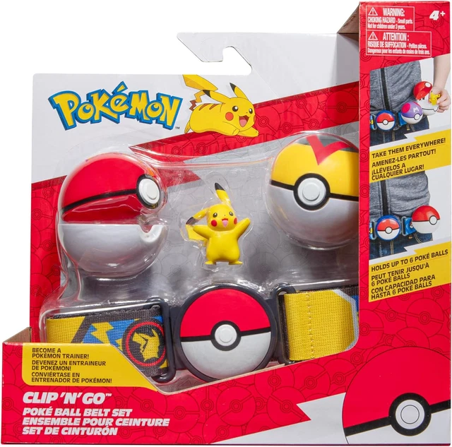 Pokémon Cintura Clip 'N' Go Con Poké Ball E Bulbizarre: Gioco Di Ruolo Per Piccoli Allenatori
