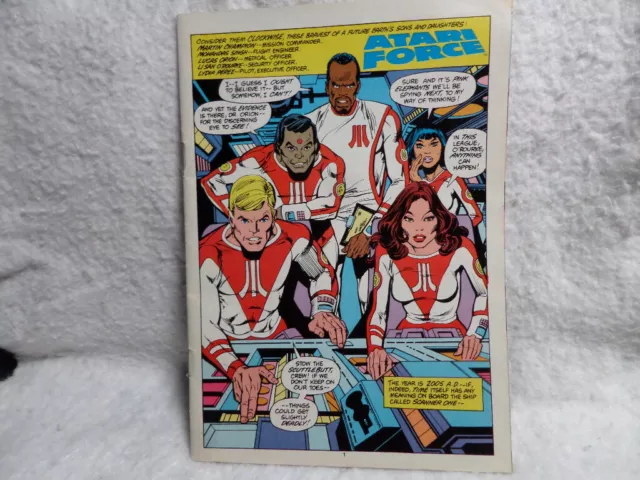 Atari Force #3 DC Rare Mini Comic 1983 Video Game Promo Book no cover