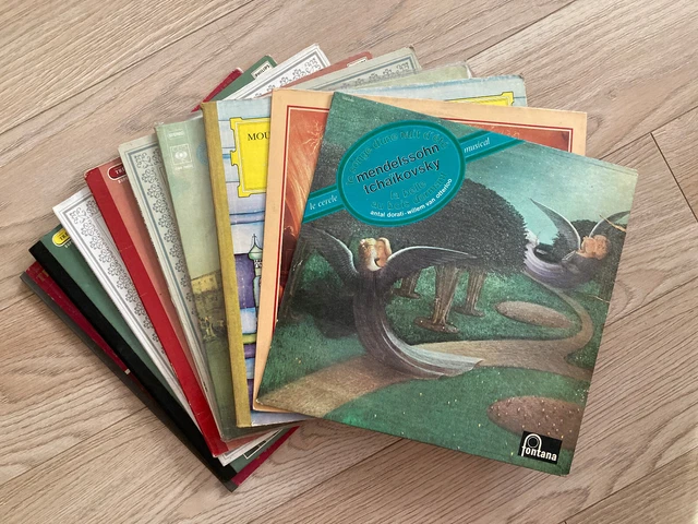 Lot De 5 MiniDisc Sony Color Collection - 74 Min - Rouges, Bleus, Orange - Avec étui
