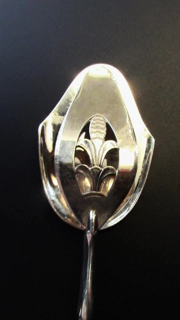 TH Marthinsen Norway Sterling Silver handle Pastry Tongs