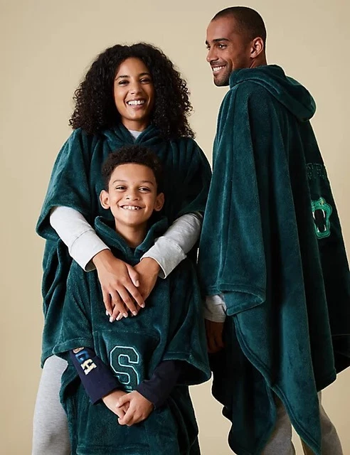 slytherin hooded blanket