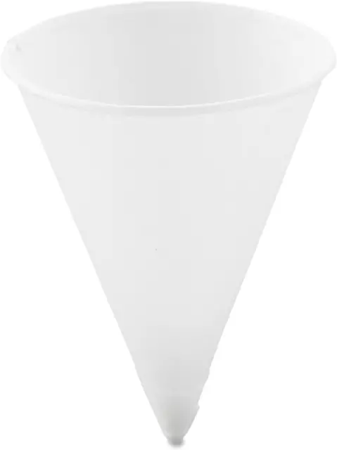 4R-2050 4 Oz White Paper Cone Cups (Case of 5000)