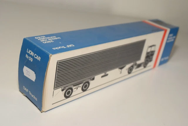 Lion Car DAF 33 Variomatic Orange NA 2000 presque comme neuve en boîte