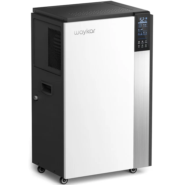 Waykar 296 Pint Large Commercial Dehumidifier for Space up to 8000 Sq. Ft