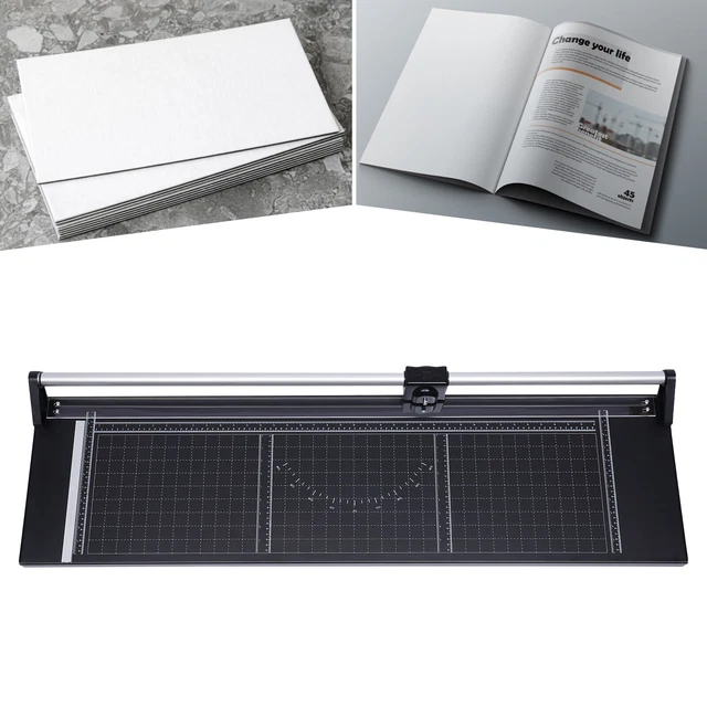36& MANUAL PRECISION Rotary Paper Trimmer Sharp Photo Paper Cutter 120