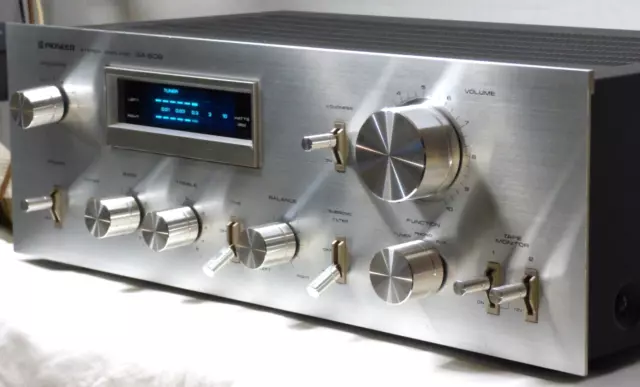 AMPLI PIONEER SA 608 de 1979/80  (Scott Marantz Akai Sanyo Pioneer)🎶