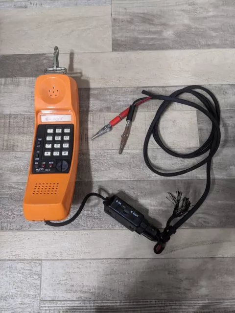 Vintage  Lineman Metro Tel Corp MT-911G Test Set UNTESTED