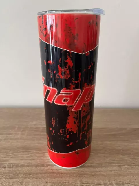 Snap On 20oz tumbler with straw