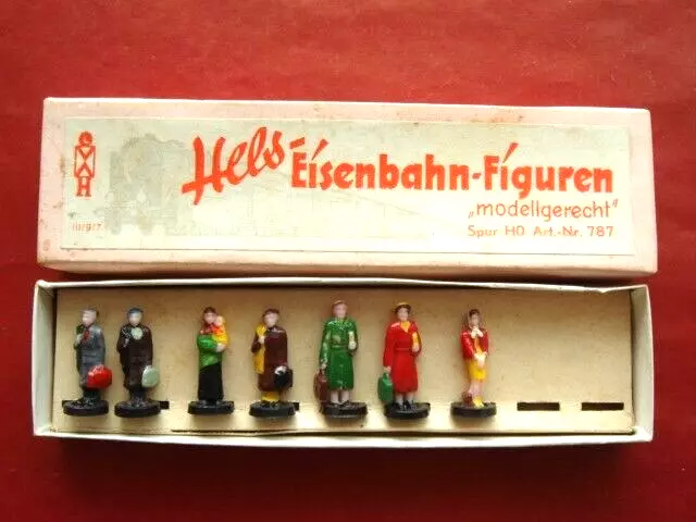 HELS - EISENBAHN - FIGUREN  Modelleisenbahn Spur H0 Made in GDR Original