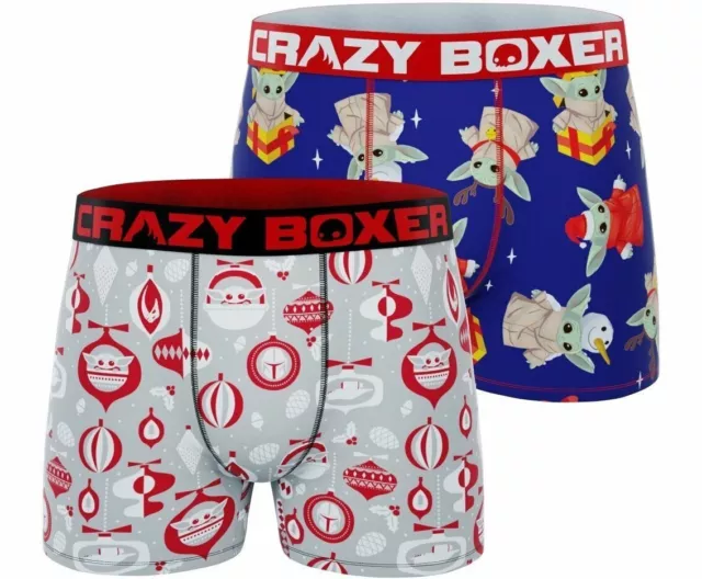 CRAZY BOXER UNDERWEAR Co. Mens Boxer Briefs Ultra Comfortable