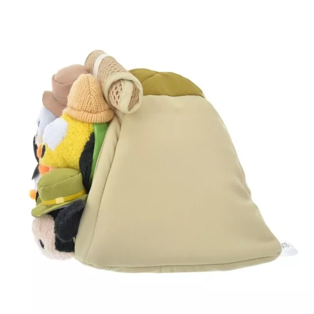 Disney Store Japan TSUM TSUM Camping Set Plush Toy Mickey Donald Pluto Goofy NWT 3