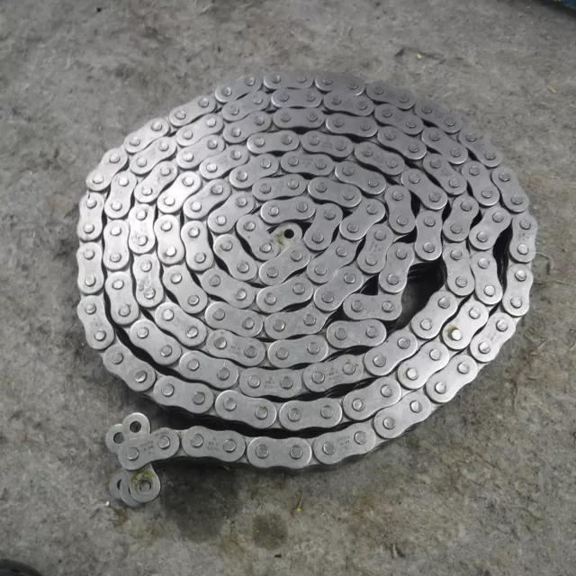 10' Renold XL BL800 12 Leaf Roller Chain for Forklift Conveyor