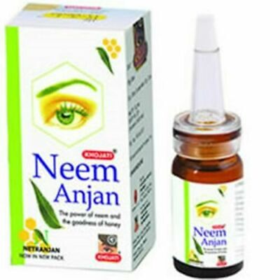 NEEM ANJAN-Ayuda a enfriar, calmar y proteger los ojos cansados-extractos de neem puro 1 botella