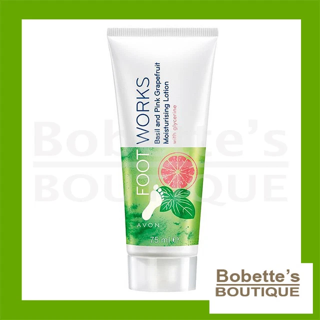 Crème Hydratante Avon Footworks Pour Pieds Secs - Aux Noix De Macadamia Grillées - 75 Ml
