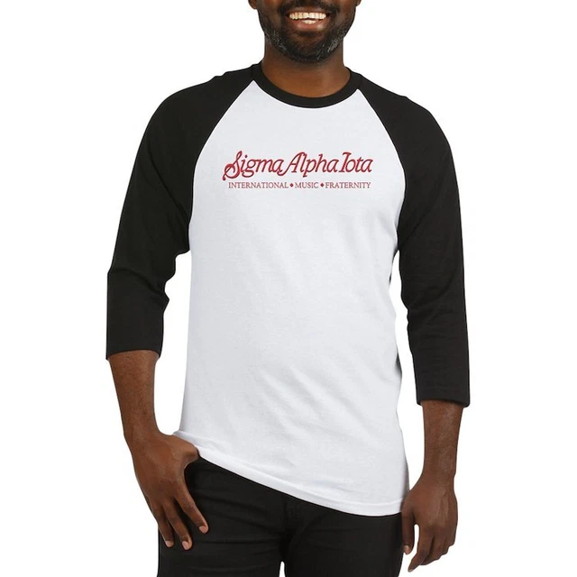 CafePress Sigma Alpha Iota Logo Baseball Jersey Baseball Tee (1172235621)