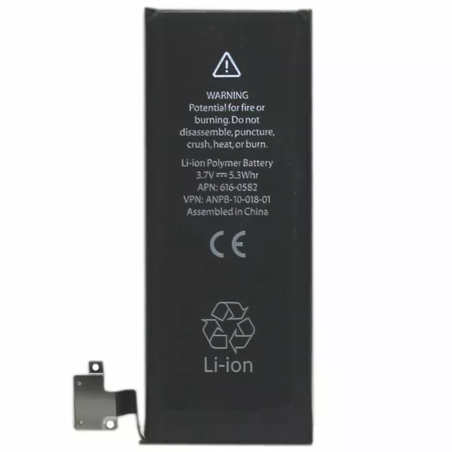 Battery For iPhone 4s - BAQ Replacement - Zero Cycle - UK - CE - Kit - 1430mAh