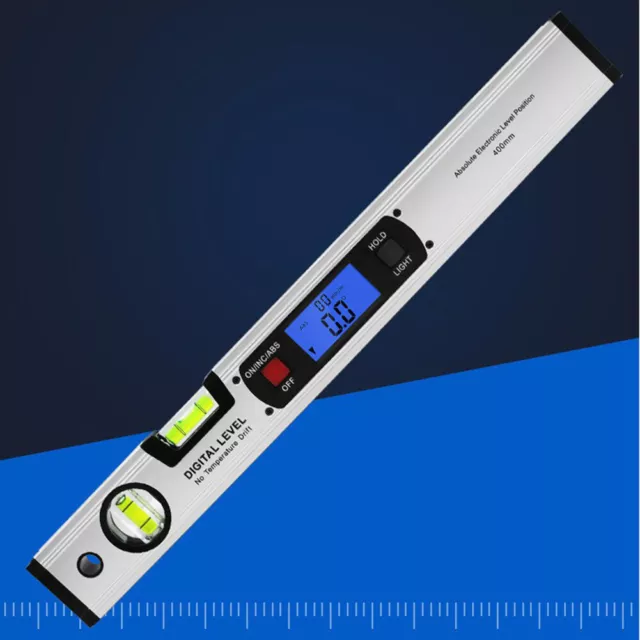 400mm Digital Spirit Level Inclinometer Electronic Angle Ruler Non-magnetic