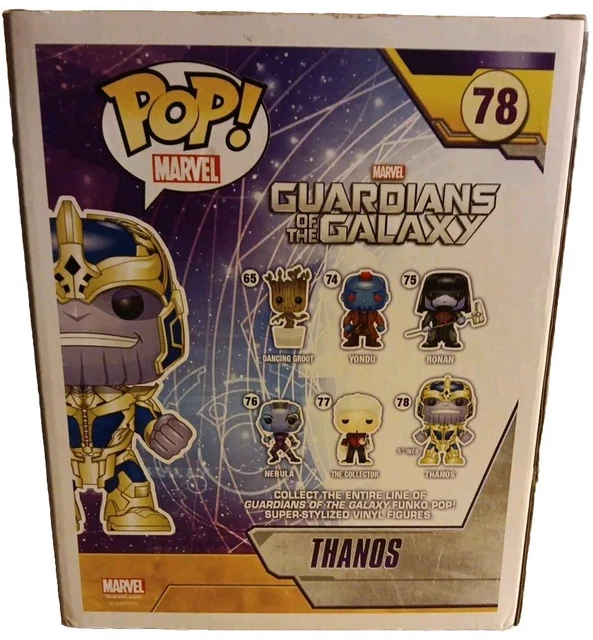 Funko Pop Drax Guardiani Della Galassia Vol.3 - Figura Vinile 9,5 Cm Con Scatola Protettiva