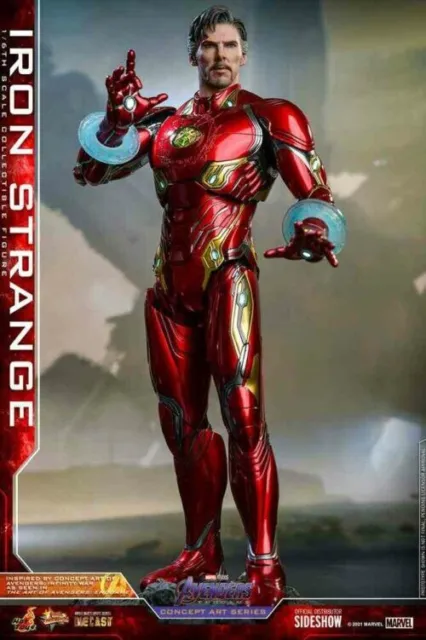 Hot Toys 1/6 Diecast Marvel Avengers Endgame Concept Art Iron Strange MMS606 D41