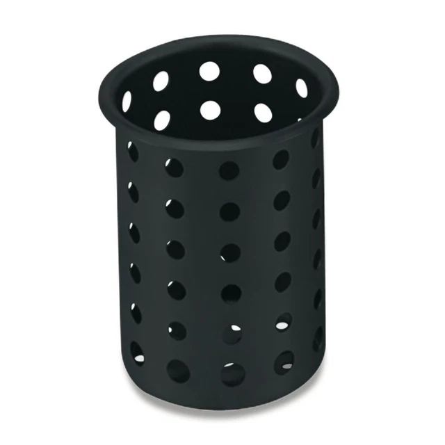 Vollrath 52633 Black Plastic Silverware Cylinder