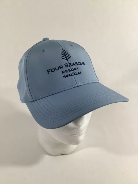 Four Seasons Hotel Resort Hualalai Blue StrapBack Hat Cap Golf Adjustable OSFM